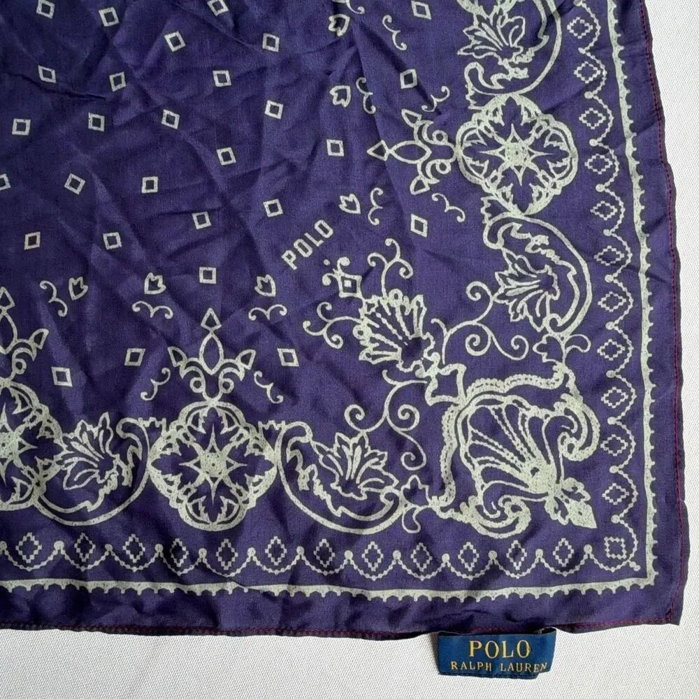Polo Ralph Lauren patchwork bandana